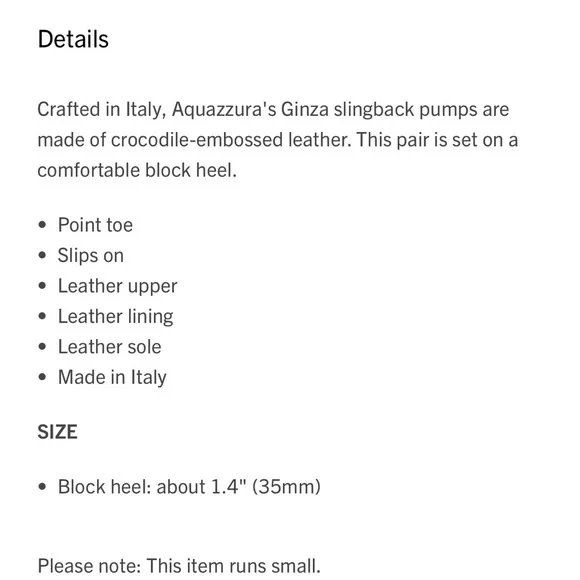 Aquazzura Black Croc-Embossed Slingback Mule - Picture 7 of 7